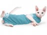 Grande Finale Koszulka pooperacyjna dla kota niebieska 25cm [WET1/KOT]