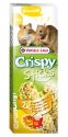Versele-Laga Crispy Sticks Hamster & Rat Popcorn & Honey - kolby dla chomików i szczurów z popcornem i miodem 110g