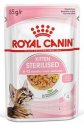 Royal Canin Kitten Sterilised karma mokra w galaretce dla kociąt od 6 do 12 miesiąca życia, sterylizowanych saszetka 85g
