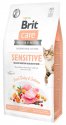 Brit Care Cat Grain Free Sensitive Healthy Digestion & Delicate Taste 400g