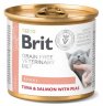 Brit Veterinary Diet Cat Renal Tuna & Salmon with Peas puszka 200g