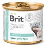 Brit Veterinary Diet Cat Struvite Turkey with Peas puszka 200g